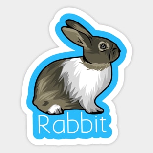 Cartoon Rabbit Sticker